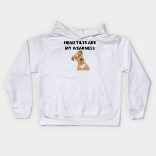 Dog Head Tilt Kids Hoodie